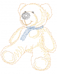 Teddy bear dot to dot